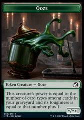 Zombie (005) // Ooze Double-Sided Token [Innistrad: Midnight Hunt Tokens] | Clutch Gaming