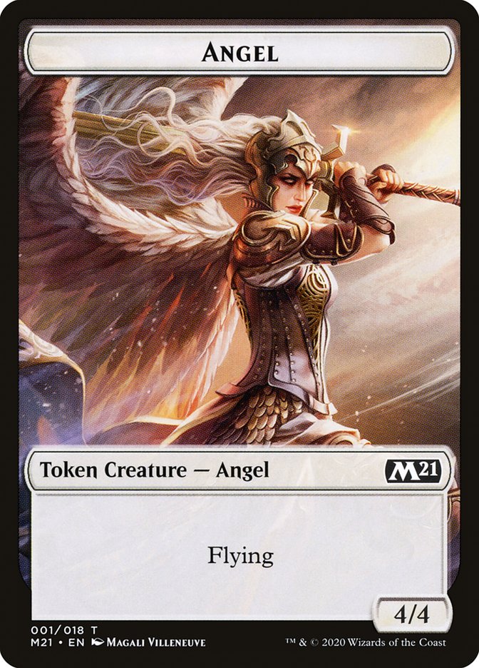 Angel Token [Core Set 2021 Tokens] | Clutch Gaming