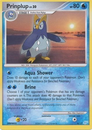 Prinplup (6/12) [Diamond & Pearl: Trainer Kit - Manaphy] | Clutch Gaming