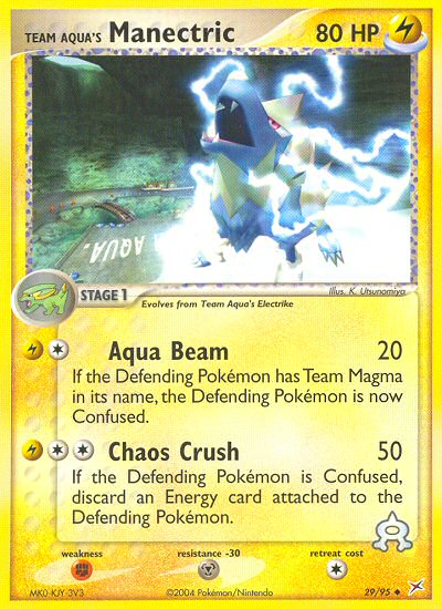 Team Aqua's Manectric (29/95) [EX: Team Magma vs Team Aqua] | Clutch Gaming