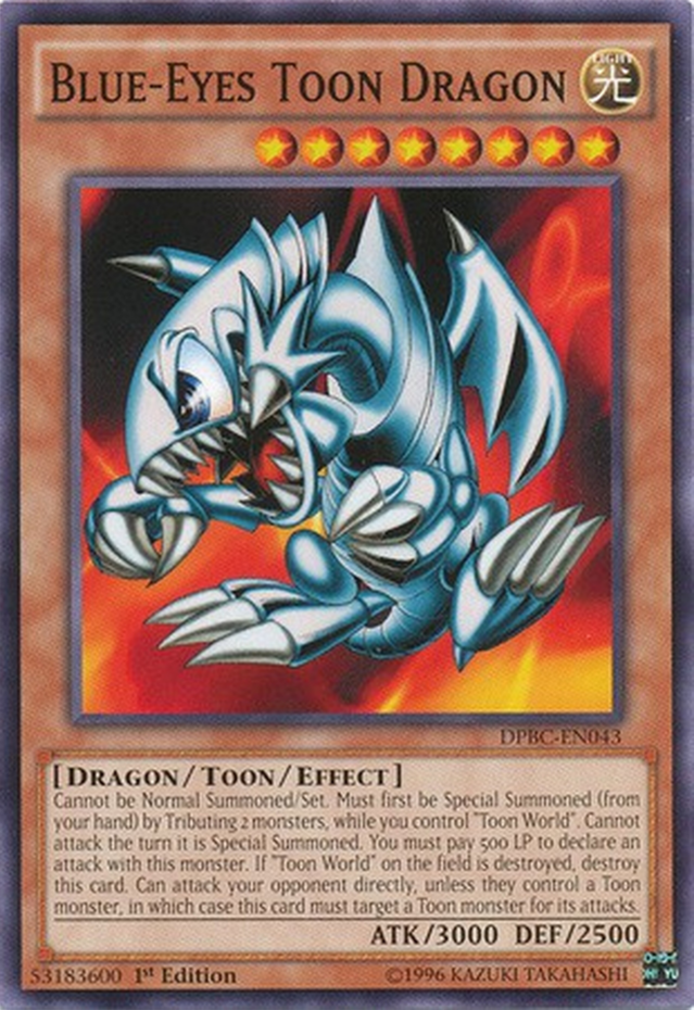 Blue-Eyes Toon Dragon [DPBC-EN043] Common | Clutch Gaming