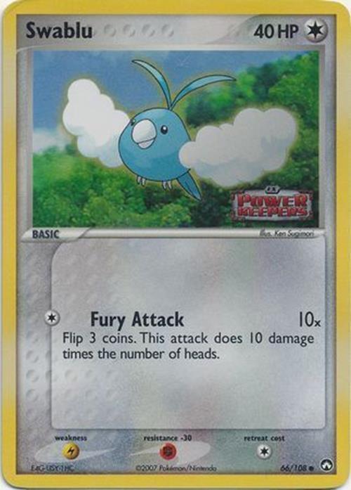 Swablu (66/108) (Stamped) [EX: Power Keepers] | Clutch Gaming