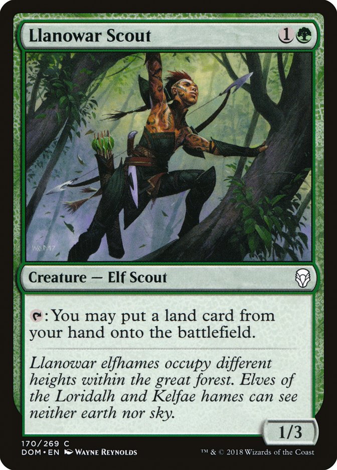 Llanowar Scout [Dominaria] | Clutch Gaming