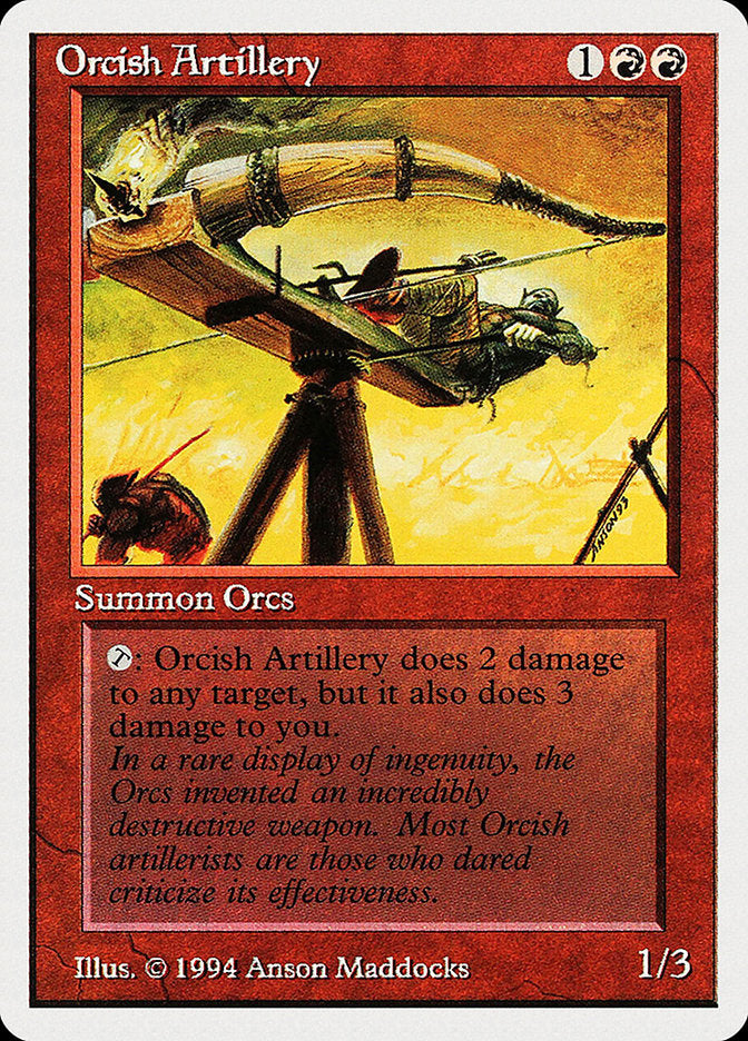 Orcish Artillery [Summer Magic / Edgar] | Clutch Gaming