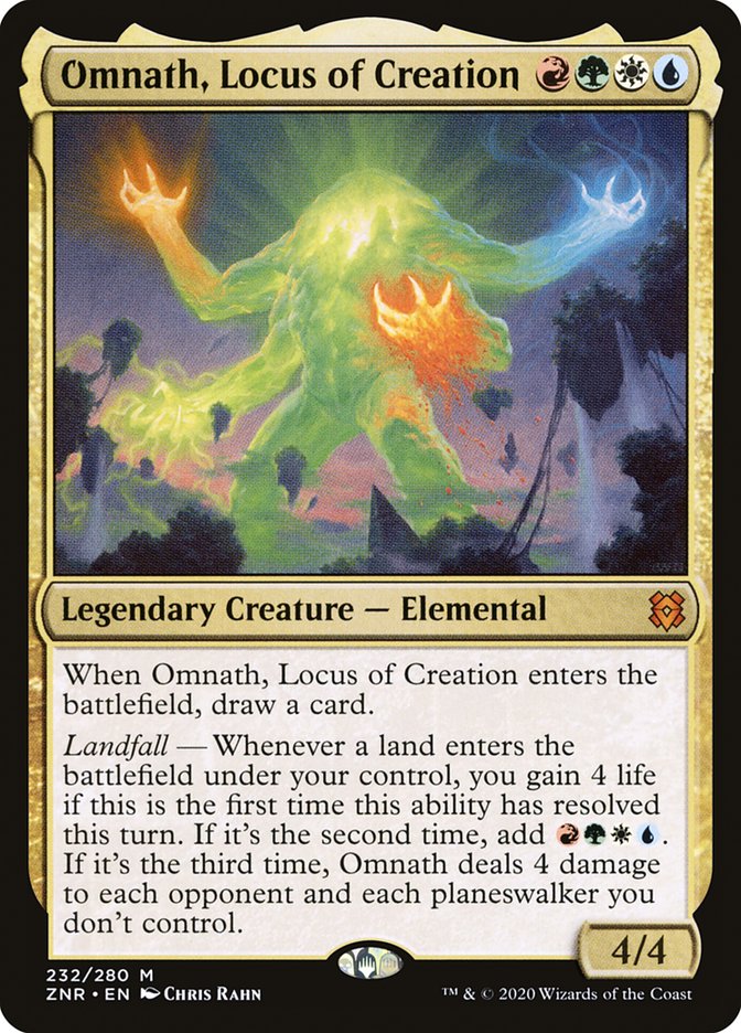 Omnath, Locus of Creation [Zendikar Rising] | Clutch Gaming