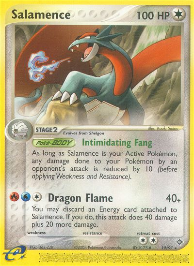 Salamence (19/97) [EX: Dragon] | Clutch Gaming