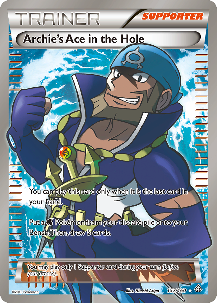 Archie's Ace in the Hole (157/160) [XY: Primal Clash] | Clutch Gaming