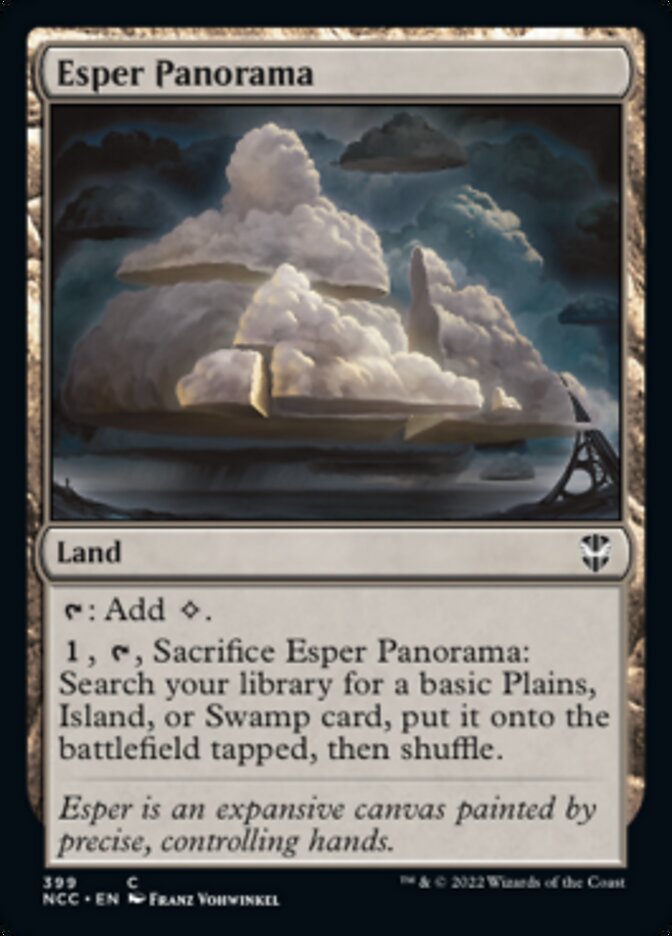 Esper Panorama [Streets of New Capenna Commander] | Clutch Gaming
