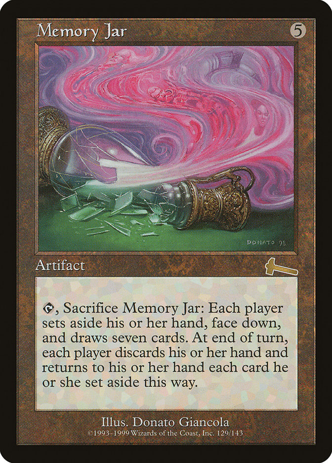 Memory Jar [Urza's Legacy] | Clutch Gaming