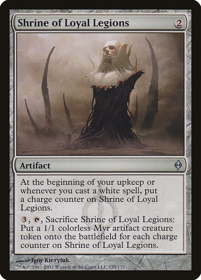 Shrine of Loyal Legions [New Phyrexia] | Clutch Gaming