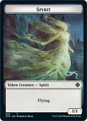 Cat Bird // Spirit Double-Sided Token [Starter Commander Decks] | Clutch Gaming