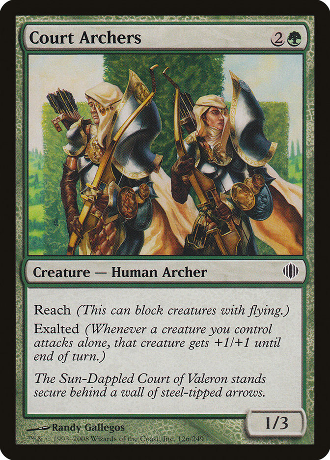 Court Archers [Shards of Alara] | Clutch Gaming