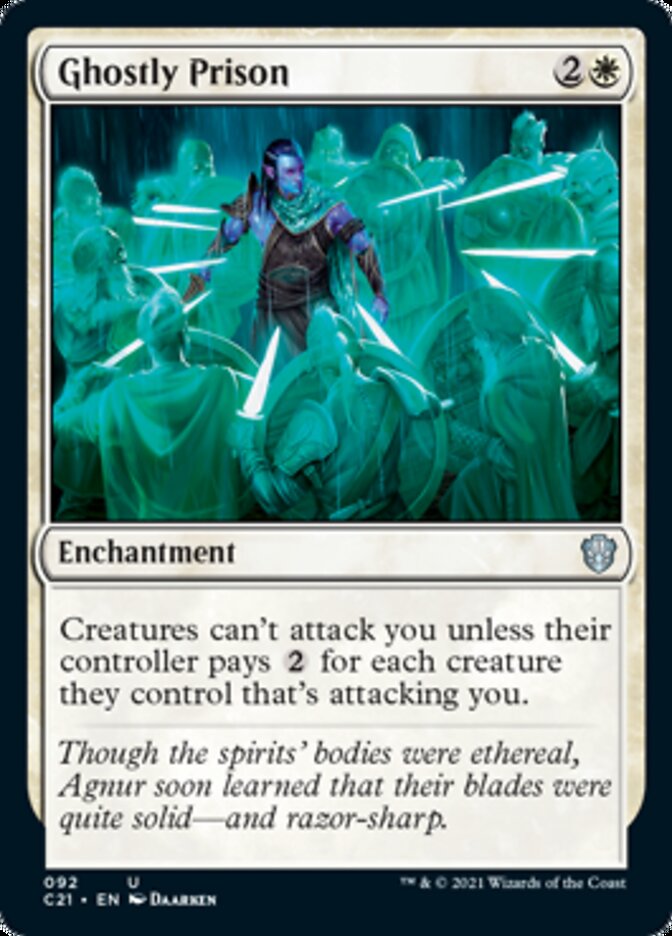 Ghostly Prison [Commander 2021] | Clutch Gaming