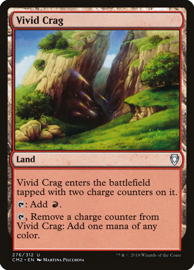 Vivid Crag [Commander Anthology Volume II] | Clutch Gaming