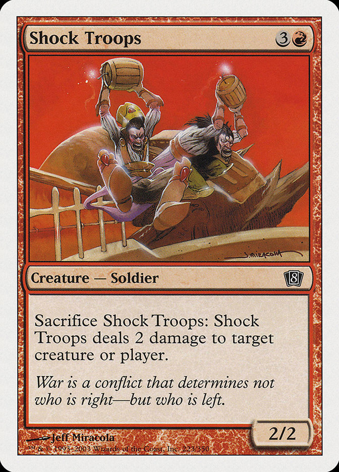 Shock Troops [Eighth Edition] | Clutch Gaming