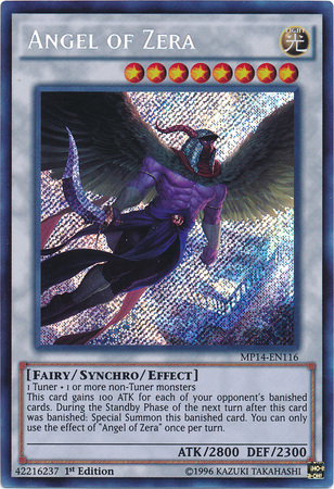 Angel of Zera [MP14-EN116] Secret Rare | Clutch Gaming