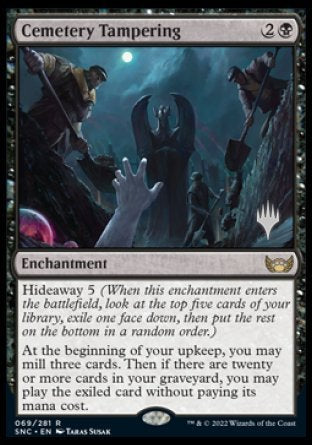 Cemetery Tampering (Promo Pack) [Streets of New Capenna Promos] | Clutch Gaming