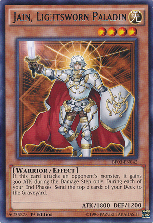 Jain, Lightsworn Paladin [BP03-EN042] Rare | Clutch Gaming