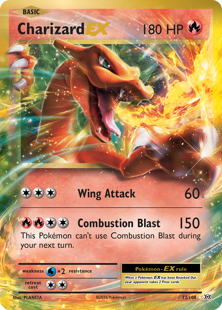 Charizard EX (12/108) [XY: Evolutions] | Clutch Gaming