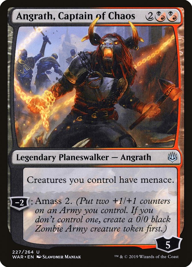 Angrath, Captain of Chaos [War of the Spark] | Clutch Gaming