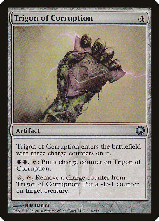 Trigon of Corruption [Scars of Mirrodin] | Clutch Gaming