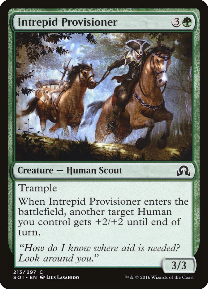 Intrepid Provisioner [Shadows over Innistrad] | Clutch Gaming