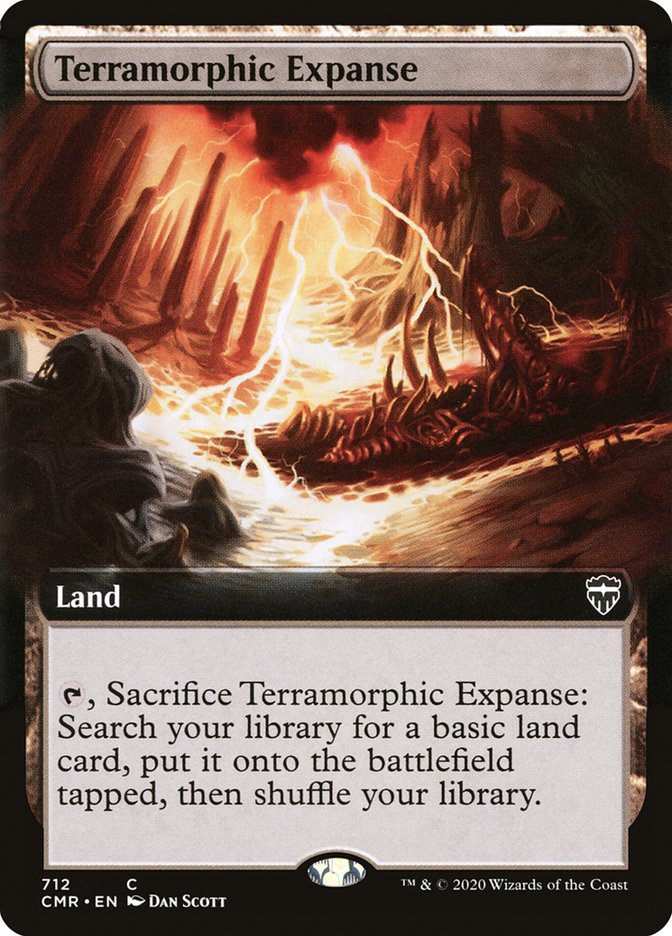 Terramorphic Expanse (Extended Art) [Commander Legends] | Clutch Gaming