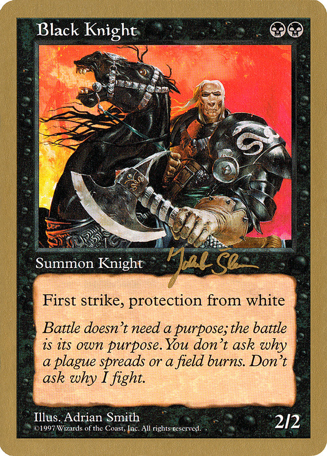 Black Knight (Jakub Slemr) [World Championship Decks 1997] | Clutch Gaming