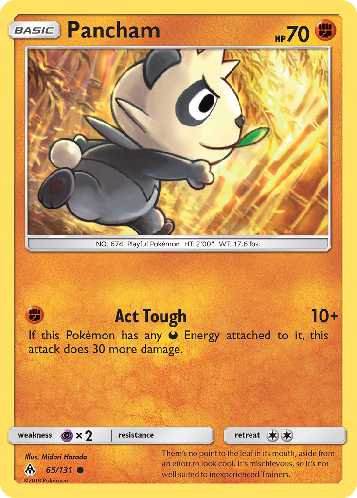 Pancham (65/131) [Sun & Moon: Forbidden Light] | Clutch Gaming