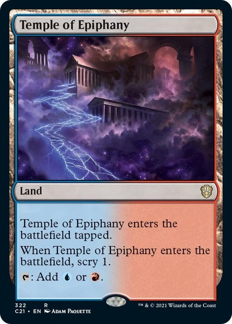 Temple of Epiphany [Commander 2021] | Clutch Gaming