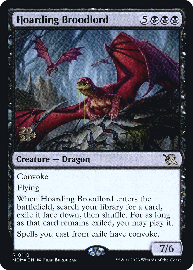 Hoarding Broodlord [March of the Machine Prerelease Promos] | Clutch Gaming