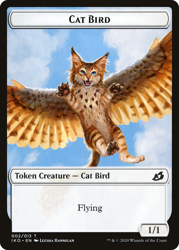 Cat Bird // Spirit Double-Sided Token [Starter Commander Decks] | Clutch Gaming