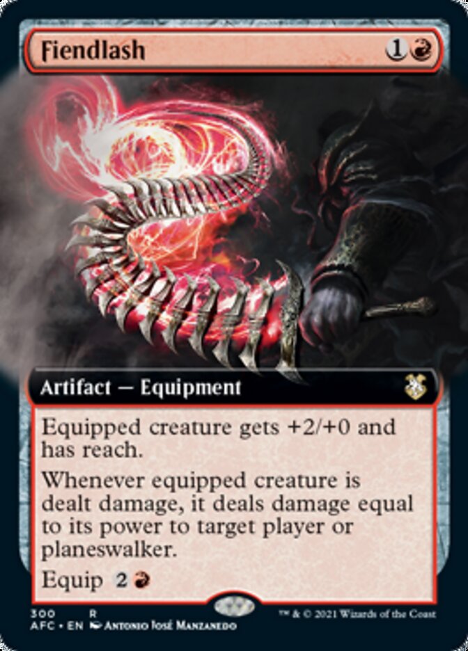 Fiendlash (Extended Art) [Dungeons & Dragons: Adventures in the Forgotten Realms Commander] | Clutch Gaming