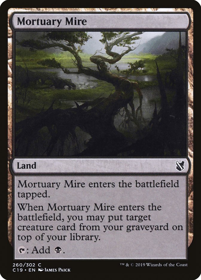 Mortuary Mire [Commander 2019] | Clutch Gaming