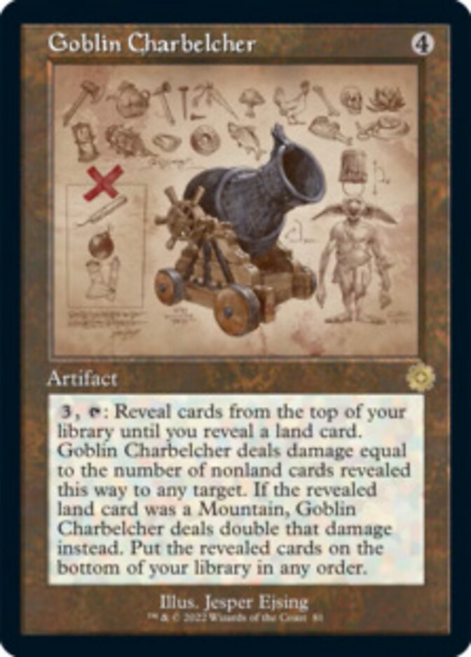 Goblin Charbelcher (Retro Schematic) [The Brothers' War Retro Artifacts] | Clutch Gaming