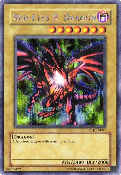 Red-Eyes B. Dragon [PCJ-EN001] Prismatic Secret Rare | Clutch Gaming