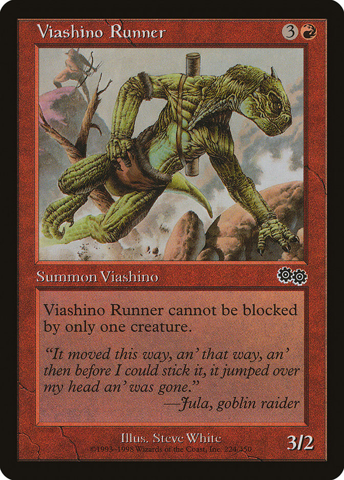 Viashino Runner [Urza's Saga] | Clutch Gaming