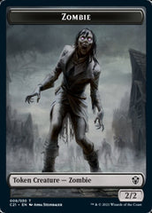 Zombie // Spirit Double-Sided Token [Commander 2021 Tokens] | Clutch Gaming