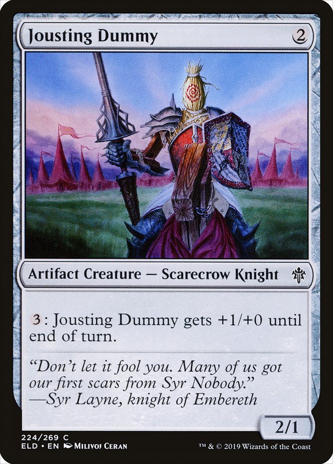 Jousting Dummy [Throne of Eldraine] | Clutch Gaming