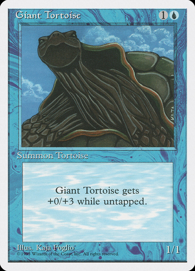 Giant Tortoise [Fourth Edition] | Clutch Gaming