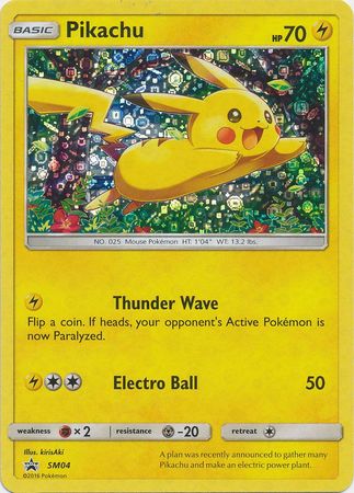 Pikachu (SM04) (General Mills Promo) [Sun & Moon: Black Star Promos] | Clutch Gaming