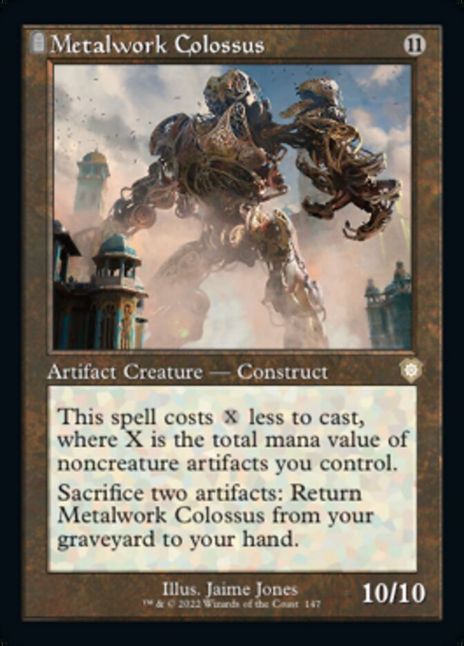 Metalwork Colossus (Retro) [The Brothers' War Commander] | Clutch Gaming