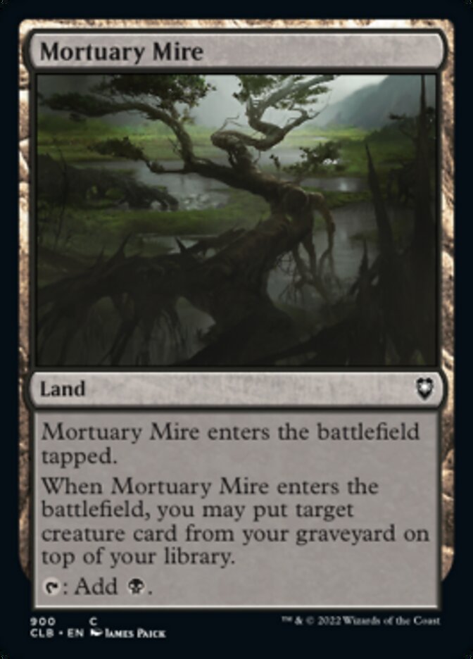 Mortuary Mire [Commander Legends: Battle for Baldur's Gate] | Clutch Gaming