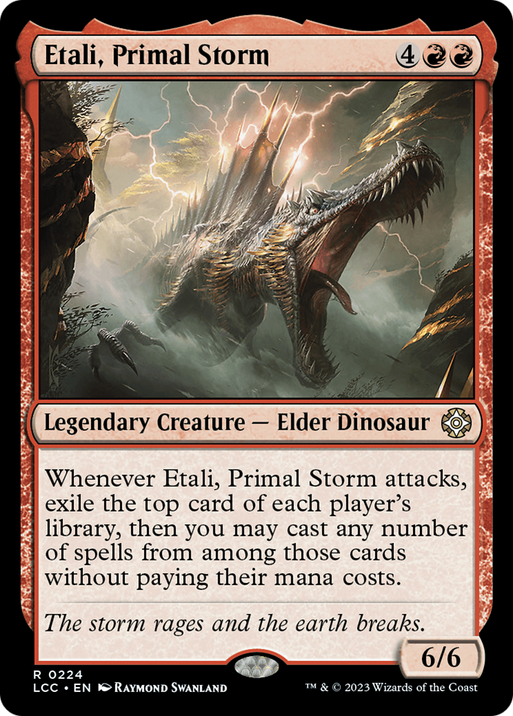 Etali, Primal Storm [The Lost Caverns of Ixalan Commander] | Clutch Gaming