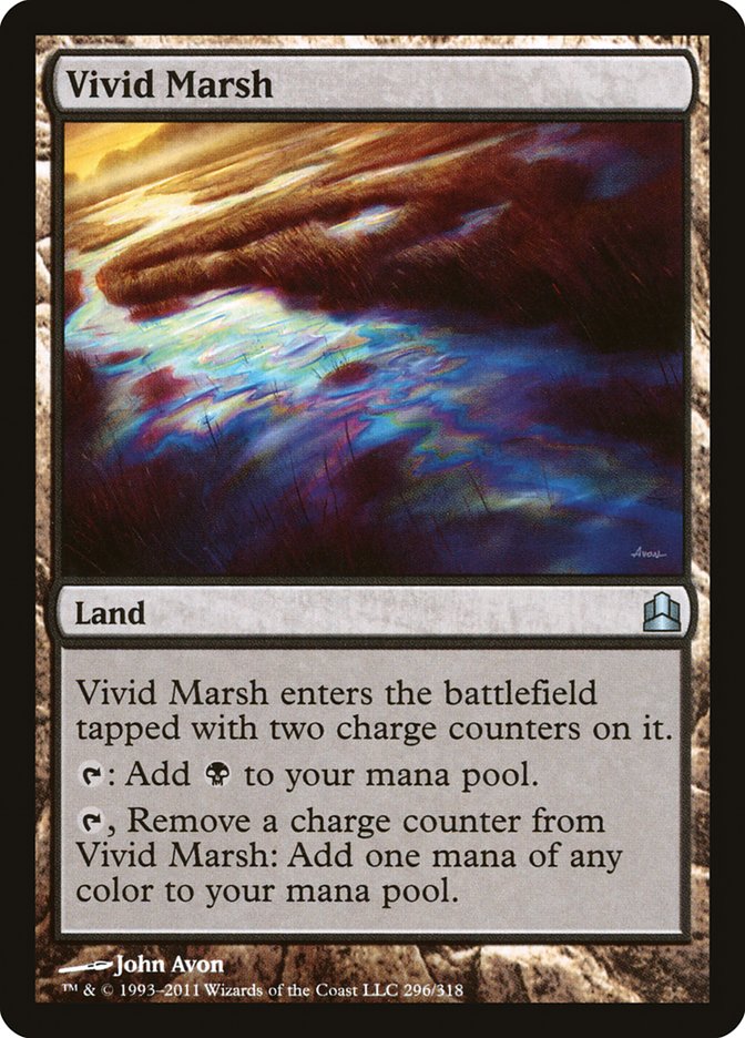 Vivid Marsh [Commander 2011] | Clutch Gaming