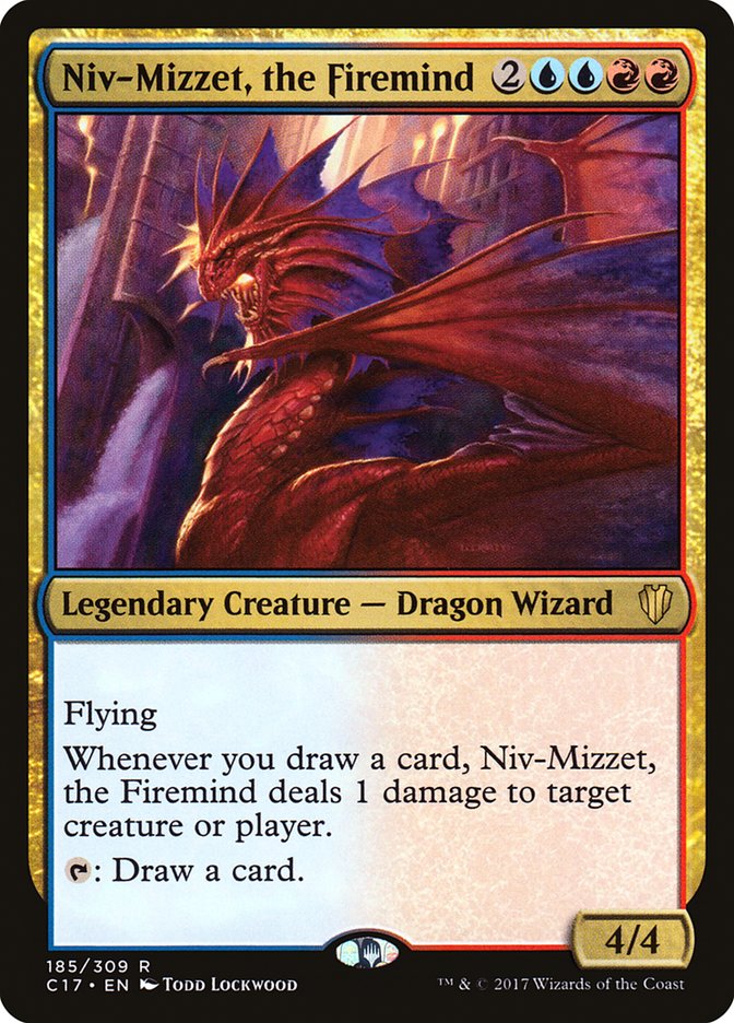 Niv-Mizzet, the Firemind [Commander 2017] | Clutch Gaming