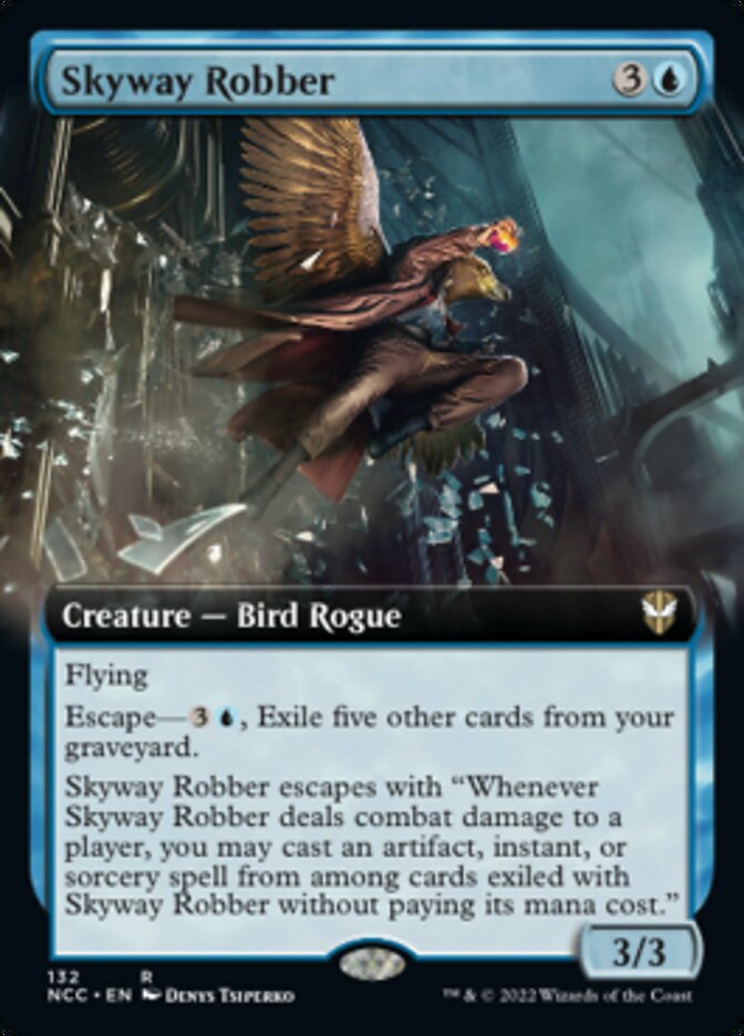 Skyway Robber (Extended Art) [Streets of New Capenna Commander] | Clutch Gaming