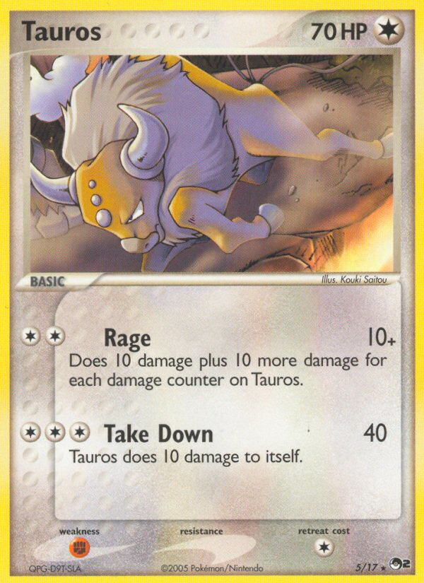 Tauros (5/17) [POP Series 2] | Clutch Gaming