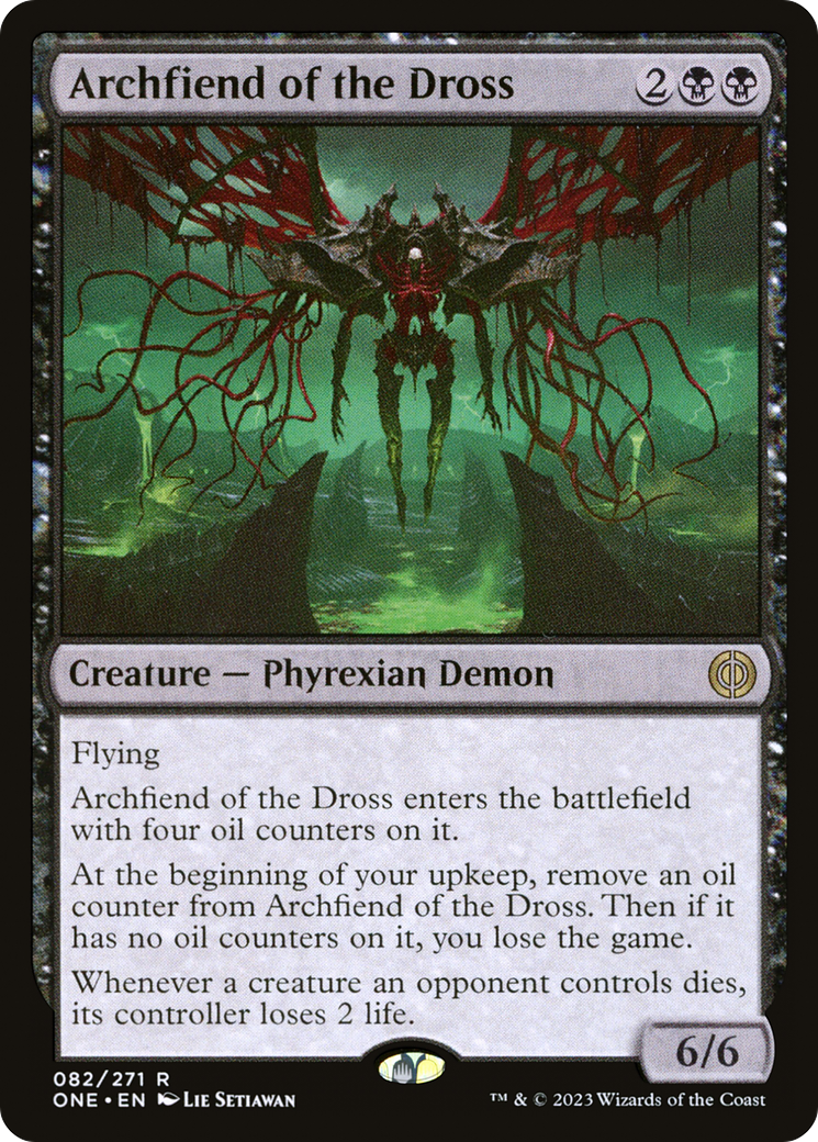 Archfiend of the Dross [Phyrexia: All Will Be One] | Clutch Gaming