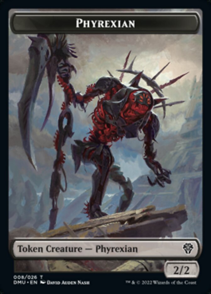 Phyrexian Token [Dominaria United Tokens] | Clutch Gaming